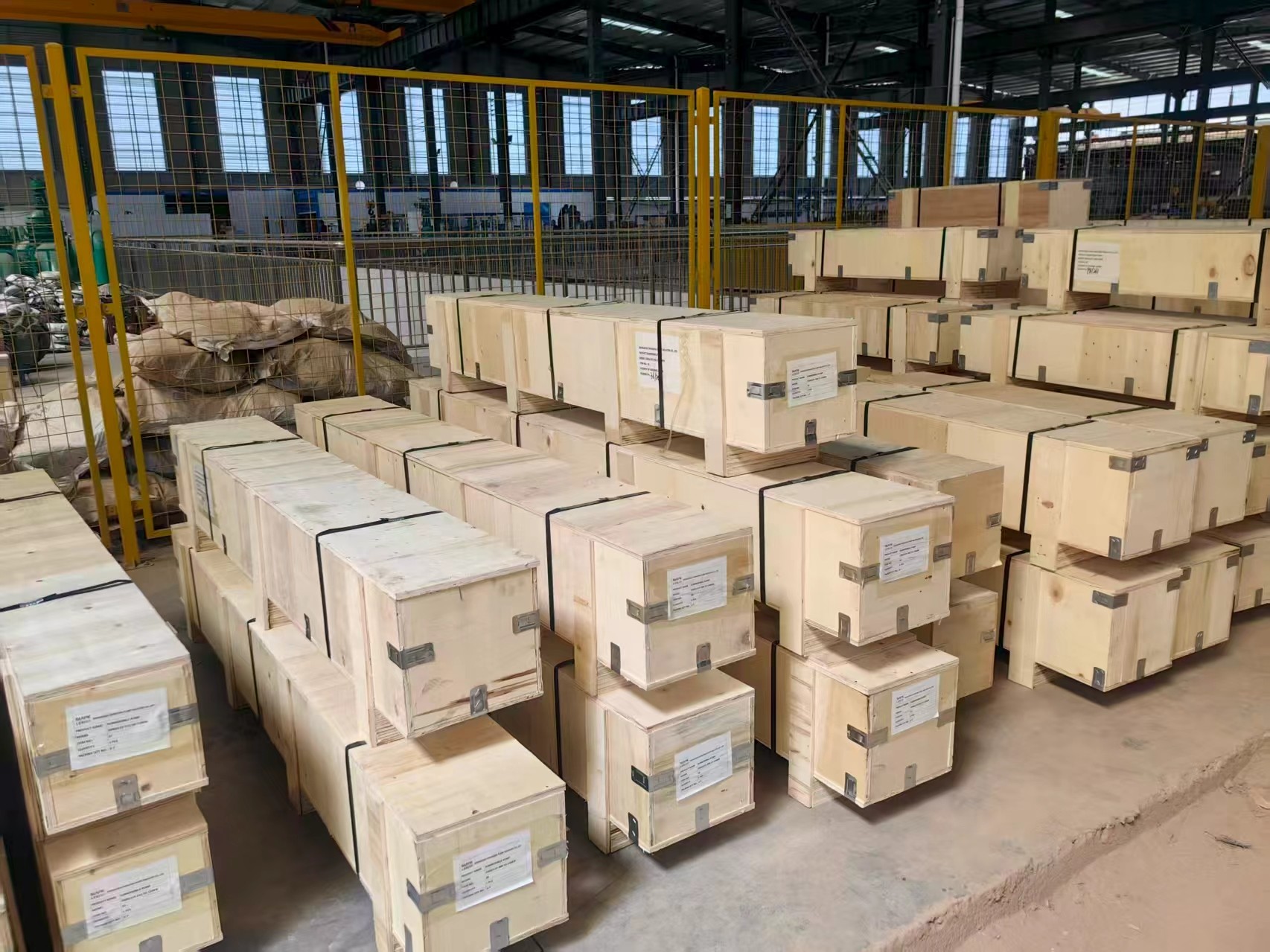 出口產(chǎn)品分批次陸續(xù)發(fā)貨